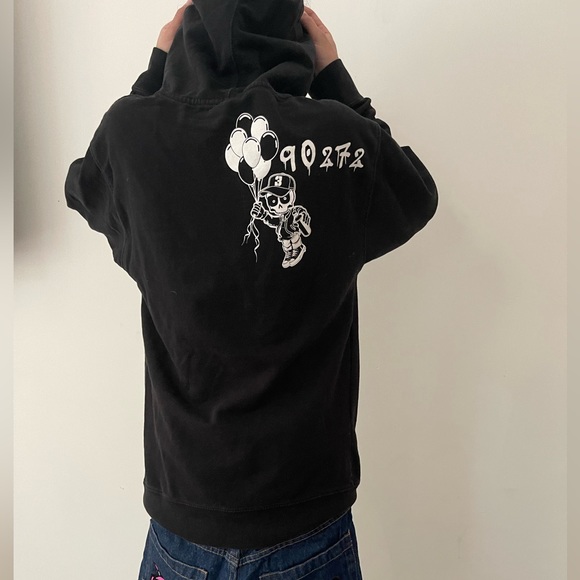 Art mobb design black hoodie - Picture 5 of 5
